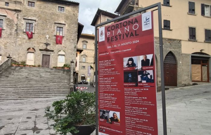 Musica e arte nel cuore della Toscana: torna il Cortona Piano Festival