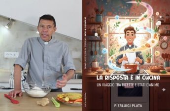 “La risposta è in cucina”: il nuovo libro di Don Pierlugi Plata che unisce all'anima e palato